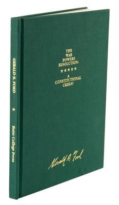 Lot #67 Gerald Ford Signed Book - Image 3