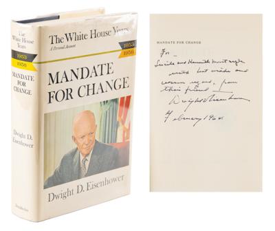 Lot #57 Dwight D. Eisenhower Signed Book - Image 1