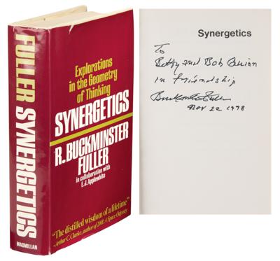 Lot #416 Buckminster Fuller Signed Book - Image 1