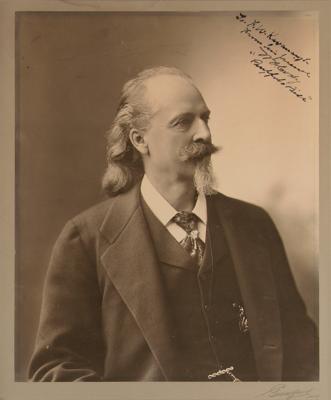 Lot #170 William F. 'Buffalo Bill' Cody Signed Oversized Photograph - Image 1