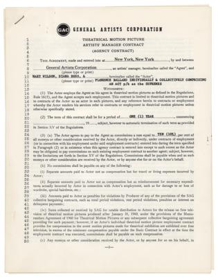Lot #549 The Supremes Document Signed - Image 1