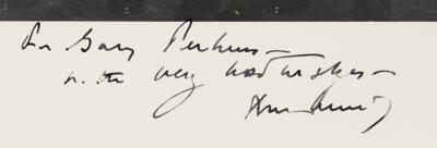 Lot #28 John F. Kennedy Signed Photograph as President - Image 2