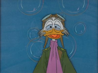 Lot #808 Ludwig von Drake and bubbles production cels from a Disney cartoon Production Cel - Image 1
