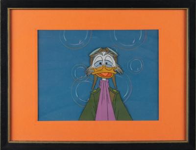 Lot #808 Ludwig von Drake and bubbles production cels from a Disney cartoon Production Cel - Image 2