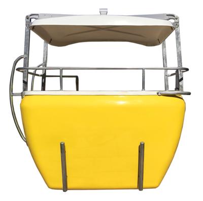 Lot #809 Disneyland Skyway Attraction Vehicle Yellow #3 - Image 6