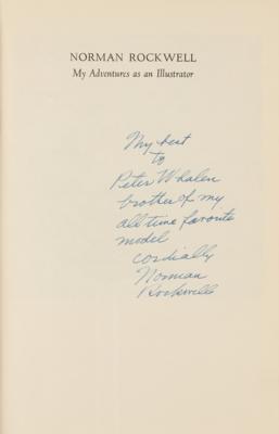 Lot #422 Norman Rockwell Signed Book - Image 2