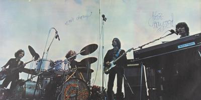 Lot #527 Eric Clapton and Steve Winwood Signed Blind Fath Tour Book - Image 2