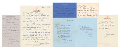 Lot #27 Jacqueline Kennedy Archive of (7) Letters and (2) Voice Message Cassette Tapes - Image 1