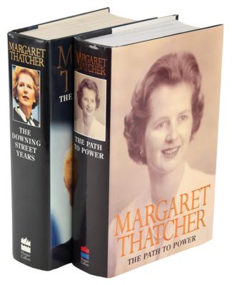 Lot #300 Margaret Thatcher (2) Signed Books - Image 1