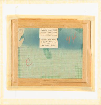 Lot #667 Three bunnies and pillow production cels from Snow White and the Seven Dwarfs Production Cels - Image 3