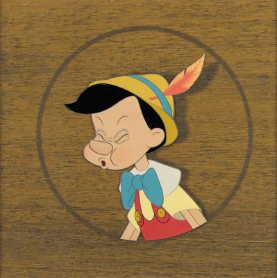Lot #710 Pinocchio production cel from Pinocchio Production Cel - Image 1
