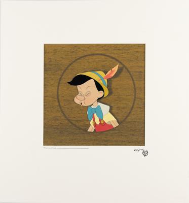 Lot #710 Pinocchio production cel from Pinocchio Production Cel - Image 2