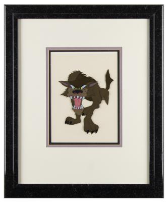 Lot #732 The evil wolf production cel from Peter and the Wolf Production Cel - Image 2