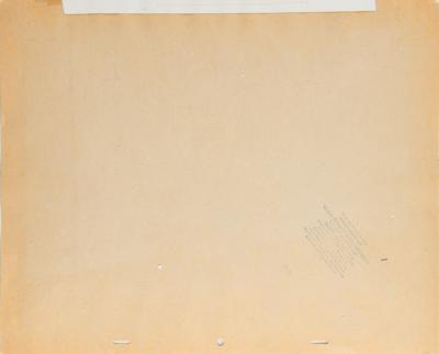 Lot #741 Captain Hook and Tinker Bell production cels and master production background from Peter Pan - Image 3
