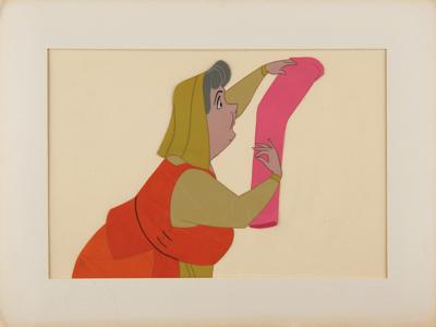 Lot #753 Flora production cel from Sleeping Beauty - Image 2