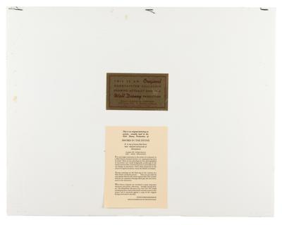 Lot #766 Merlin, Archimedes, and Sir Ector production cels from Sword in the Stone - Image 2