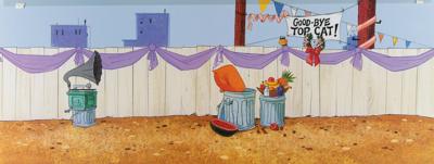 Lot #854 Top Cat limited edition cel signed by Bill Hanna and Joe Barbera Limited Edition Cel - Image 2