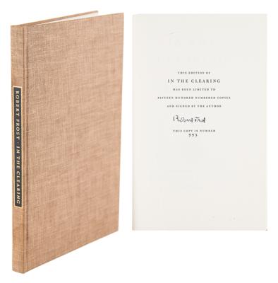 Lot #458 Robert Frost Signed Book - Image 1