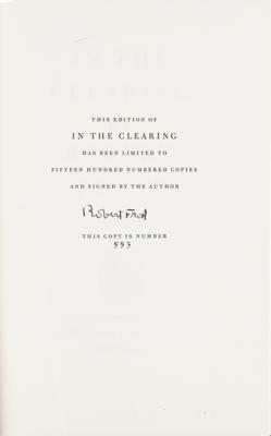 Lot #458 Robert Frost Signed Book - Image 2