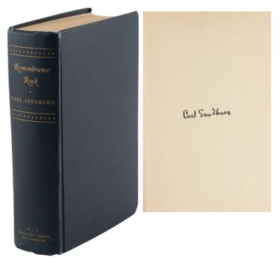 Lot #469 Carl Sandburg Signed Book - Image 1
