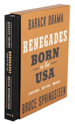Lot #34 Barack Obama and Bruce Springsteen Signed Book - Image 4