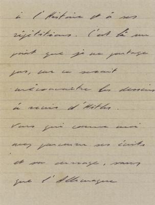 Lot #158 Charles de Gaulle Autograph Letter Signed - Image 4