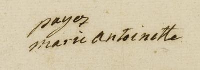 Lot #164 Marie Antoinette Document Signed - Image 2