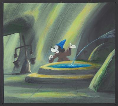 Lot #705 Mickey Mouse concept painting from