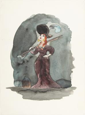 Lot #767 Pirates of the Caribbean ride concept