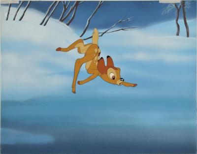 Lot #725 Bambi production cel from Bambi Production Cel - Image 1