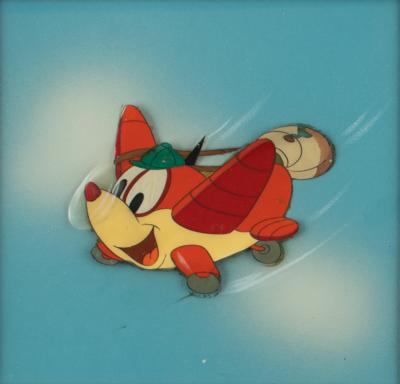 Lot #729 Pedro the mail plane production cel from Saludos Amigos - Image 1