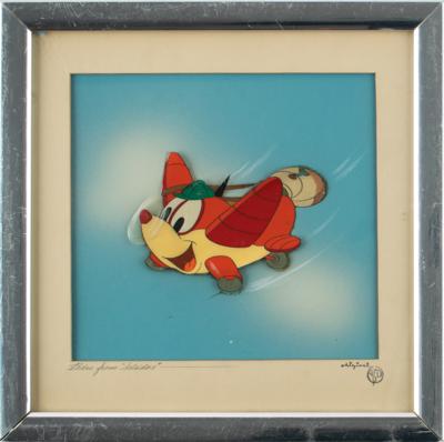 Lot #729 Pedro the mail plane production cel from Saludos Amigos - Image 2