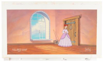 Lot #806 Ariel production key master background set-up from Little Mermaid II: Return to the Sea Production Key Master Background Set-Up - Image 1