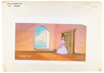 Lot #806 Ariel production key master background set-up from Little Mermaid II: Return to the Sea Production Key Master Background Set-Up - Image 2