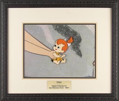 Lot #848 Pebbles production cel from The Flintstones - Image 2