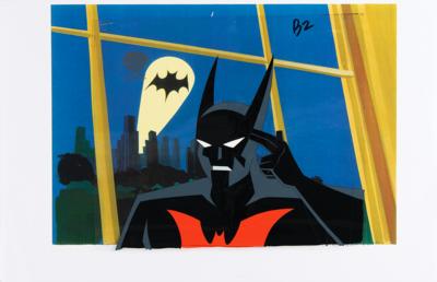 Lot #842 Batman production cel from Batman Beyond Production Cel - Image 1