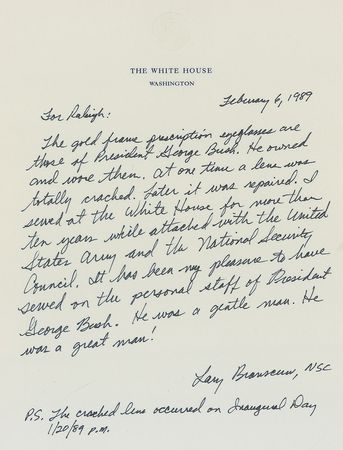 Lot #304 George Bush?s Eyeglasses - Image 9