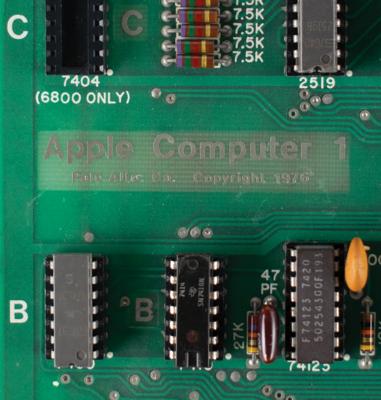 Lot #3035 Apple-1 Computer Hand-Numbered by Steve Jobs - Image 10