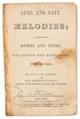 Lot #3025 Julia Ward Howe Autograph Quote Signed from 'Battle Hymn of the Republic' - Image 2