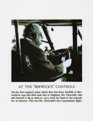 Lot #3013 Winston Churchill Signed Menu and Used Cigar Band - Image 4