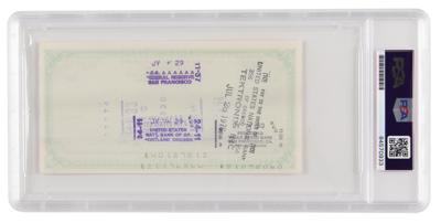 Lot #3036 Steve Jobs Signed Check - Image 2