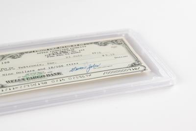 Lot #3036 Steve Jobs Signed Check - Image 6
