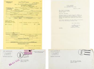 Lot #3015 Pearl Harbor: Lawrence A. Williams Archive - Image 11