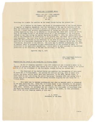 Lot #3015 Pearl Harbor: Lawrence A. Williams Archive - Image 19