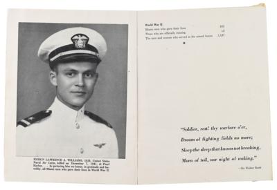 Lot #3015 Pearl Harbor: Lawrence A. Williams Archive - Image 24