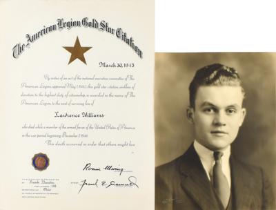 Lot #3015 Pearl Harbor: Lawrence A. Williams Archive - Image 9