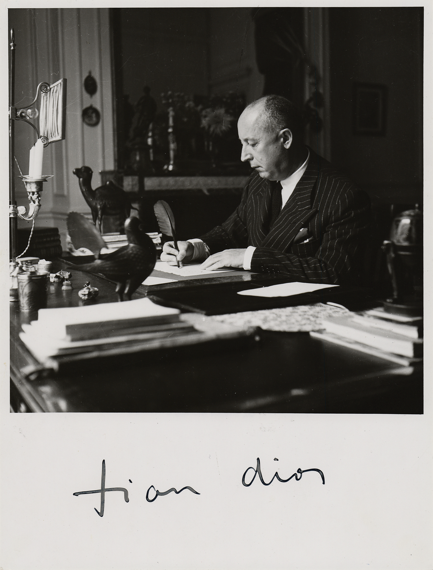 Christian Dior Signed Photograph | RR Auction