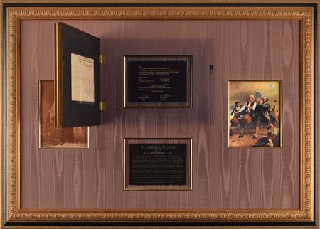 Lot #177 Oliver Ellsworth: Ellsworth orders payment to a captain for raising 