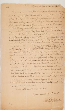 Lot #5 Thomas Jefferson Autograph Letter Signed - Image 2