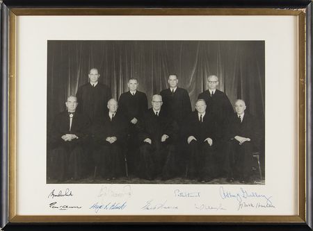 Lot #79 Warren Court Signed Photograph - Image 3